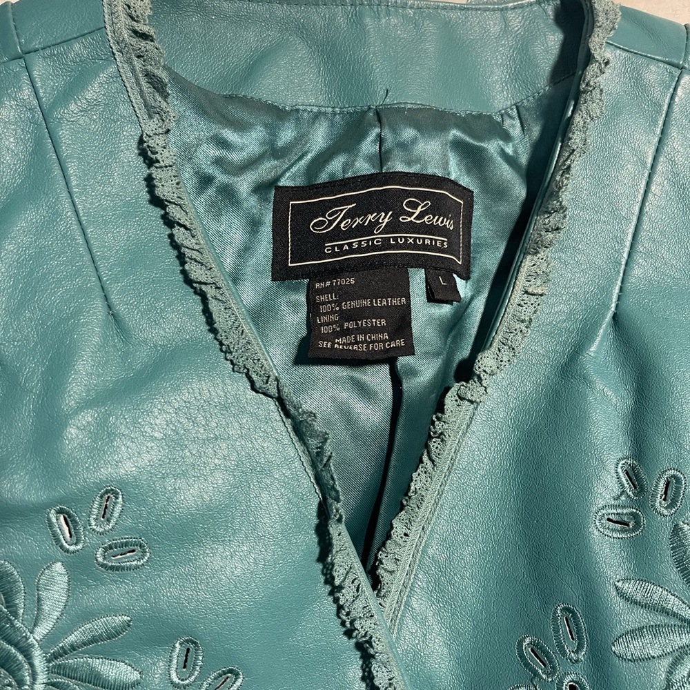 100% Leather Terry Lucas Jacket